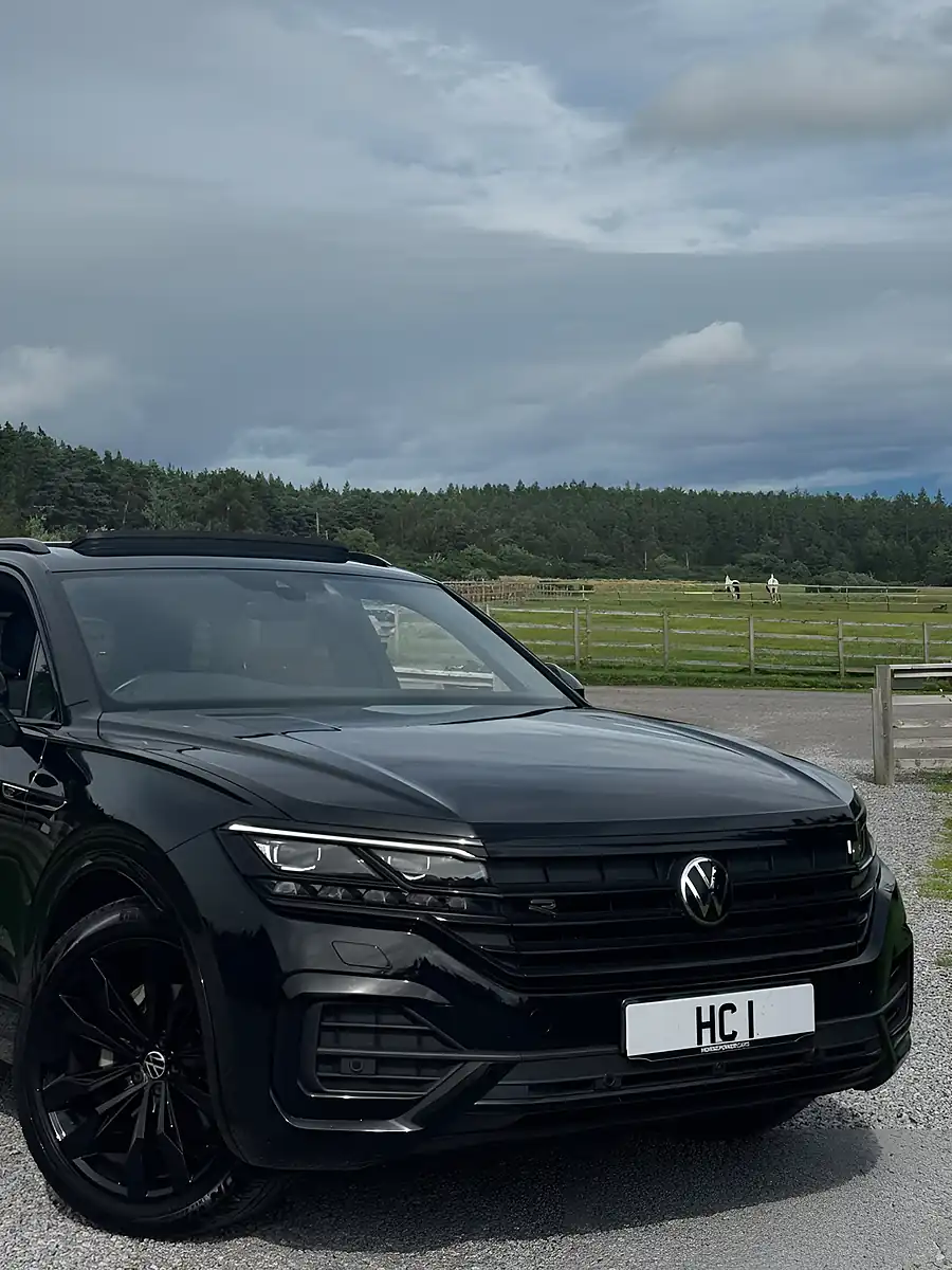 Used 2023 Volkswagen Touareg Black Edition Black - Interior and Exterior details 2