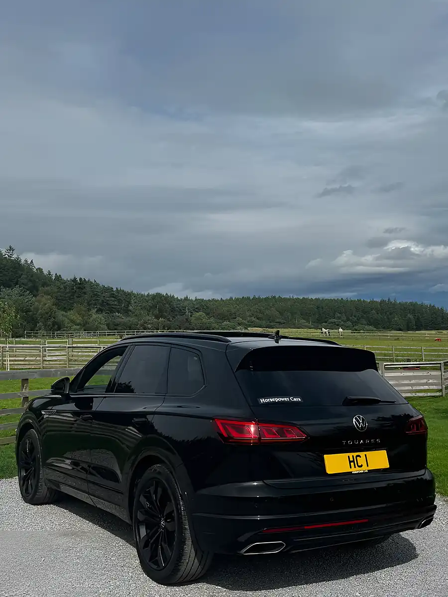 Used 2023 Volkswagen Touareg Black Edition Black - Interior and Exterior details 6
