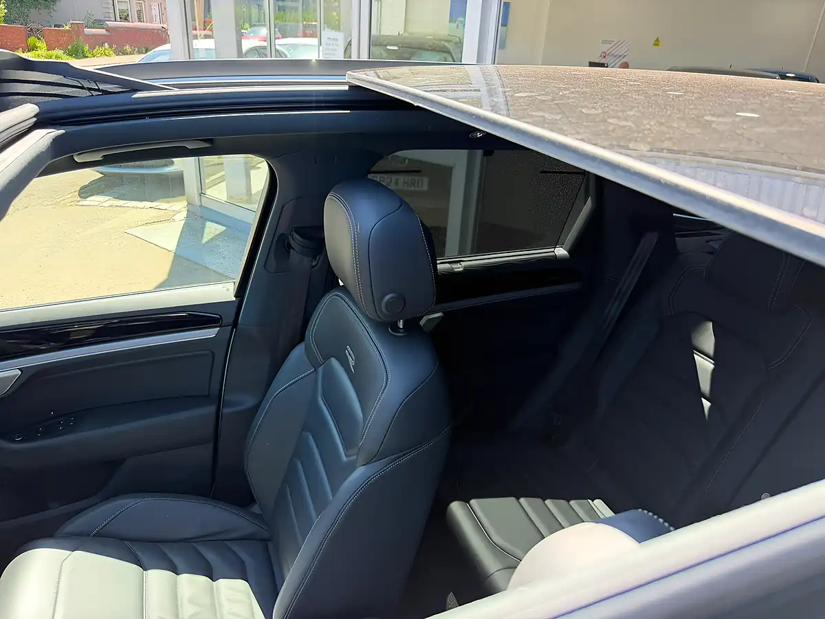 Used 2023 Volkswagen Touareg Black Edition White - Interior and Exterior details 12