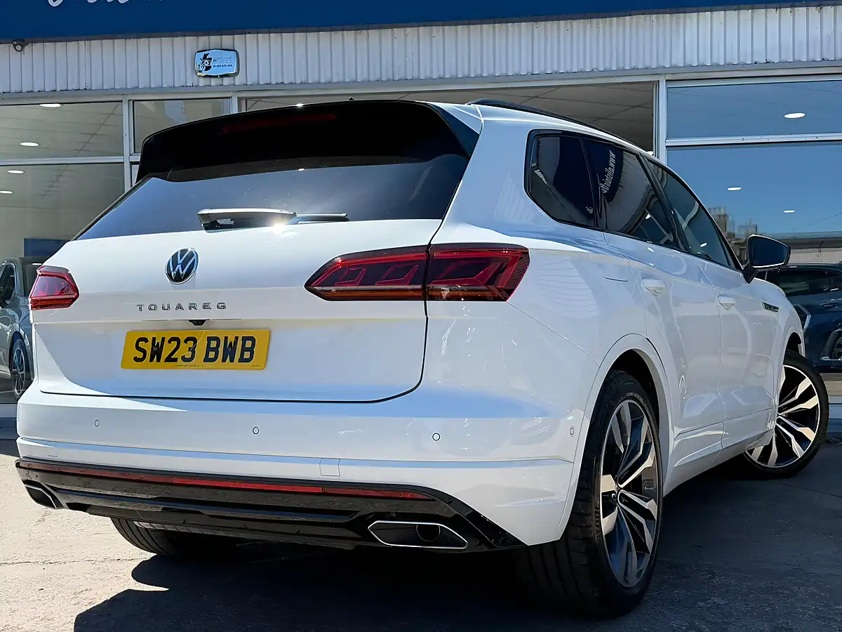 Used 2023 Volkswagen Touareg Black Edition White - Interior and Exterior details 3