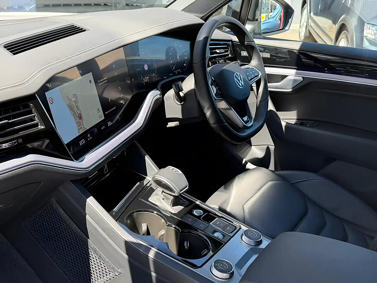 Used 2023 Volkswagen Touareg Black Edition White - Interior and Exterior details 7