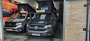 Used 2023 Volkswagen Transporter Campervan Grey - Interior and Exterior details 10