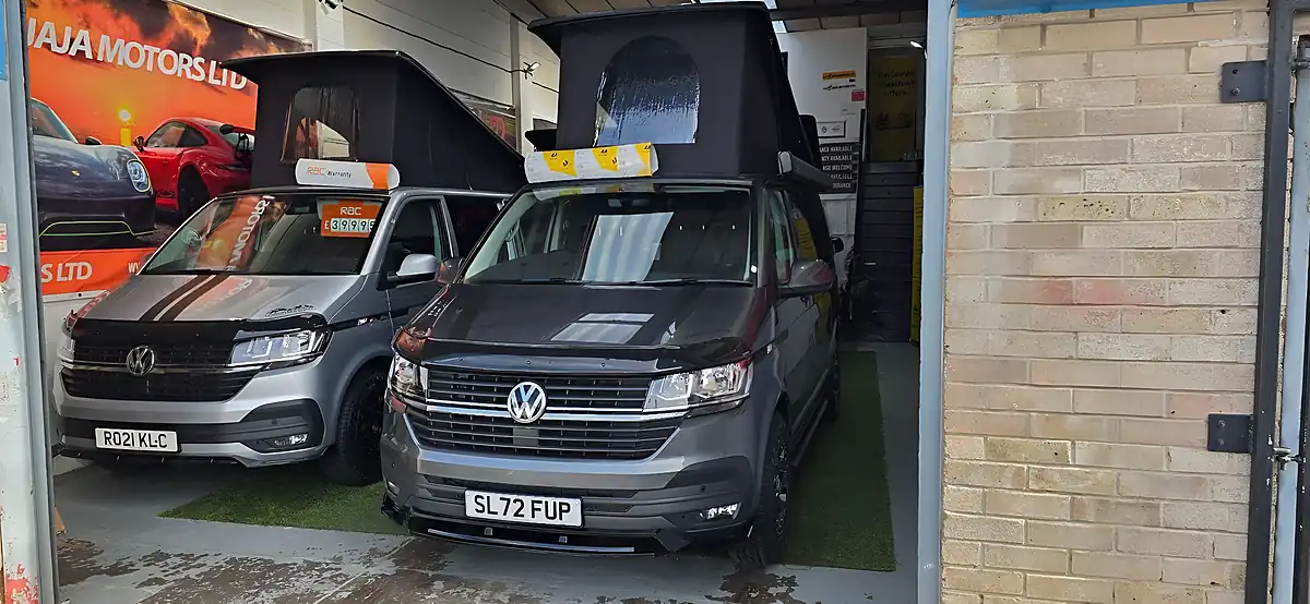Used 2023 Volkswagen Transporter Campervan Grey - Interior and Exterior details 10