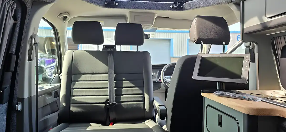 Used 2023 Volkswagen Transporter Campervan Grey - Interior and Exterior details 13