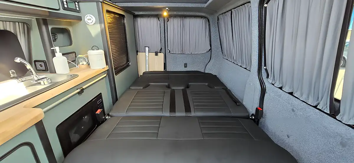 Used 2023 Volkswagen Transporter Campervan Grey - Interior and Exterior details 3