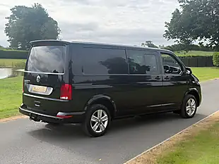 Used 2023 Volkswagen Transporter Highline Kombi Double Cab Black - Interior and Exterior details 4