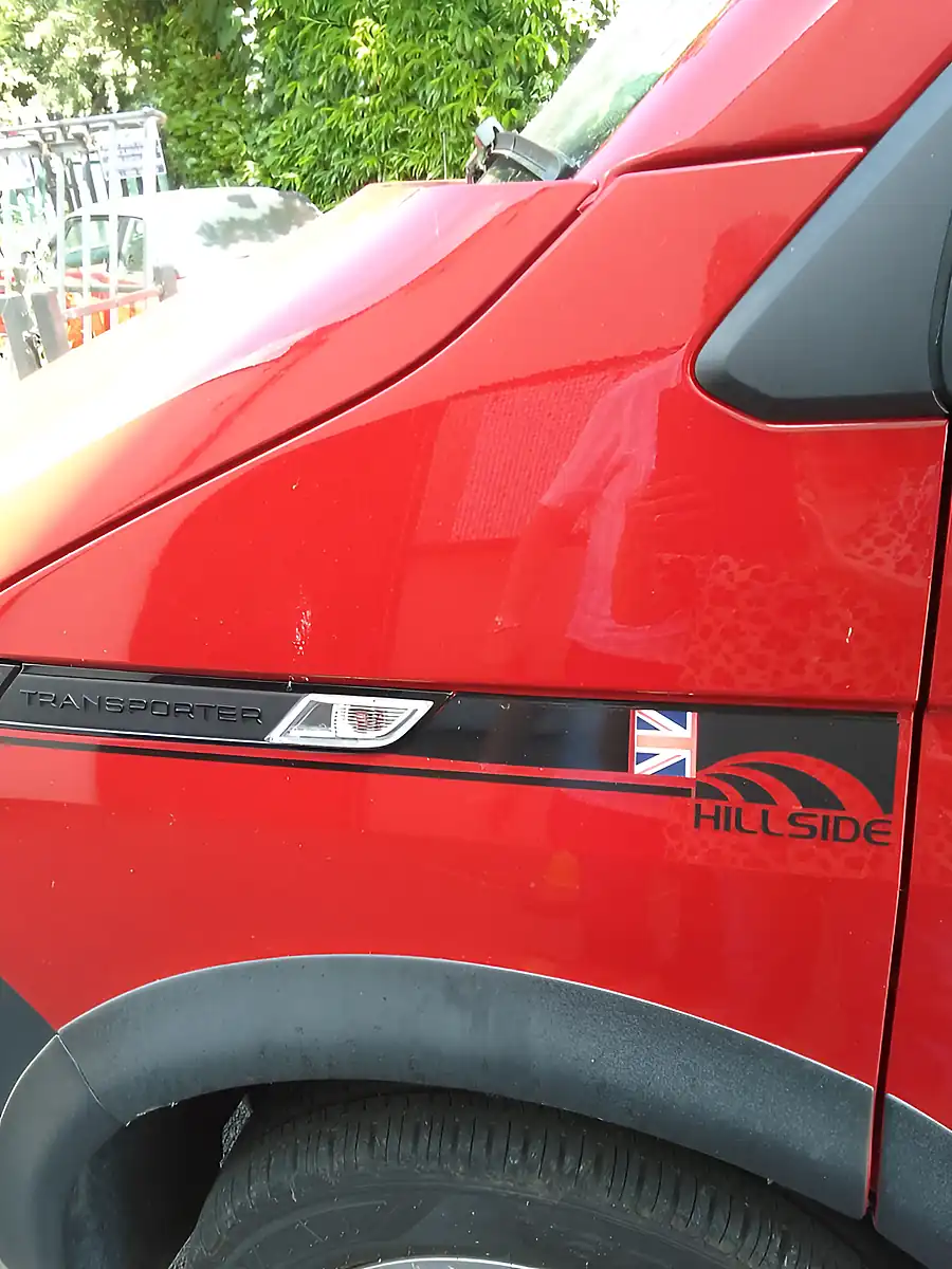 Used 2023 Volkswagen Transporter Hillside Red - Interior and Exterior details 16