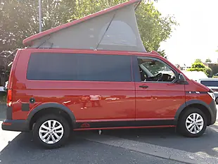 Used 2023 Volkswagen Transporter Hillside Red - Interior and Exterior details 2