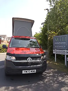 Used 2023 Volkswagen Transporter Hillside Red - Interior and Exterior details 3
