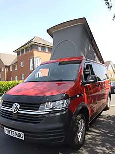 Used 2023 Volkswagen Transporter Hillside Red - Interior and Exterior details 4