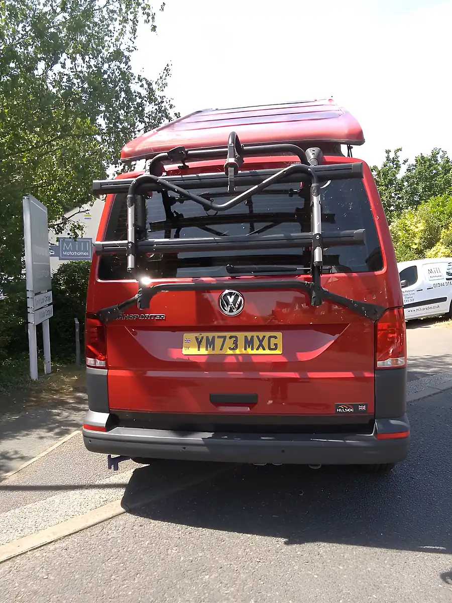 Used 2023 Volkswagen Transporter Hillside Red - Interior and Exterior details 6