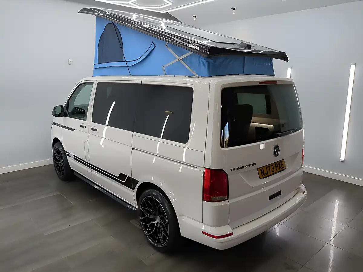 Used 2023 Volkswagen Transporter T28 Crowther Topline Candy White - Interior and Exterior details 8