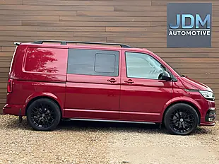 Used 2023 Volkswagen Transporter T32 Highline Red - Interior and Exterior details 2
