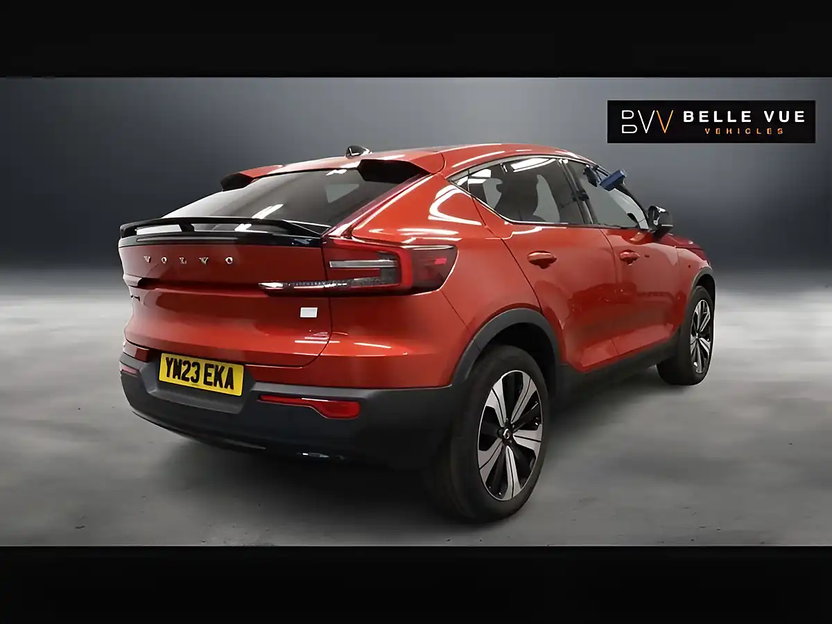 Used 2023 Volvo C40 Core Fusion Red - Interior and Exterior details 4