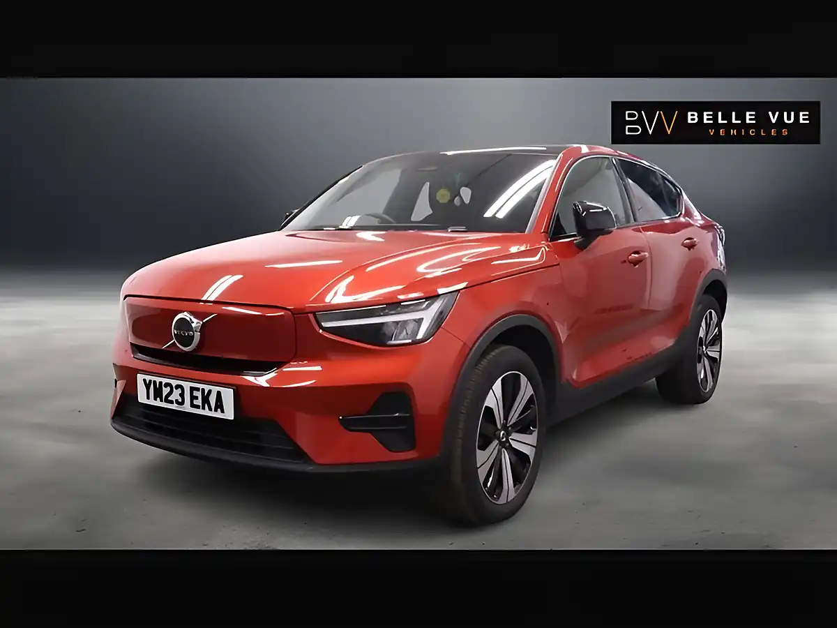 Used 2023 Volvo C40 Core Fusion Red - Interior and Exterior details 5