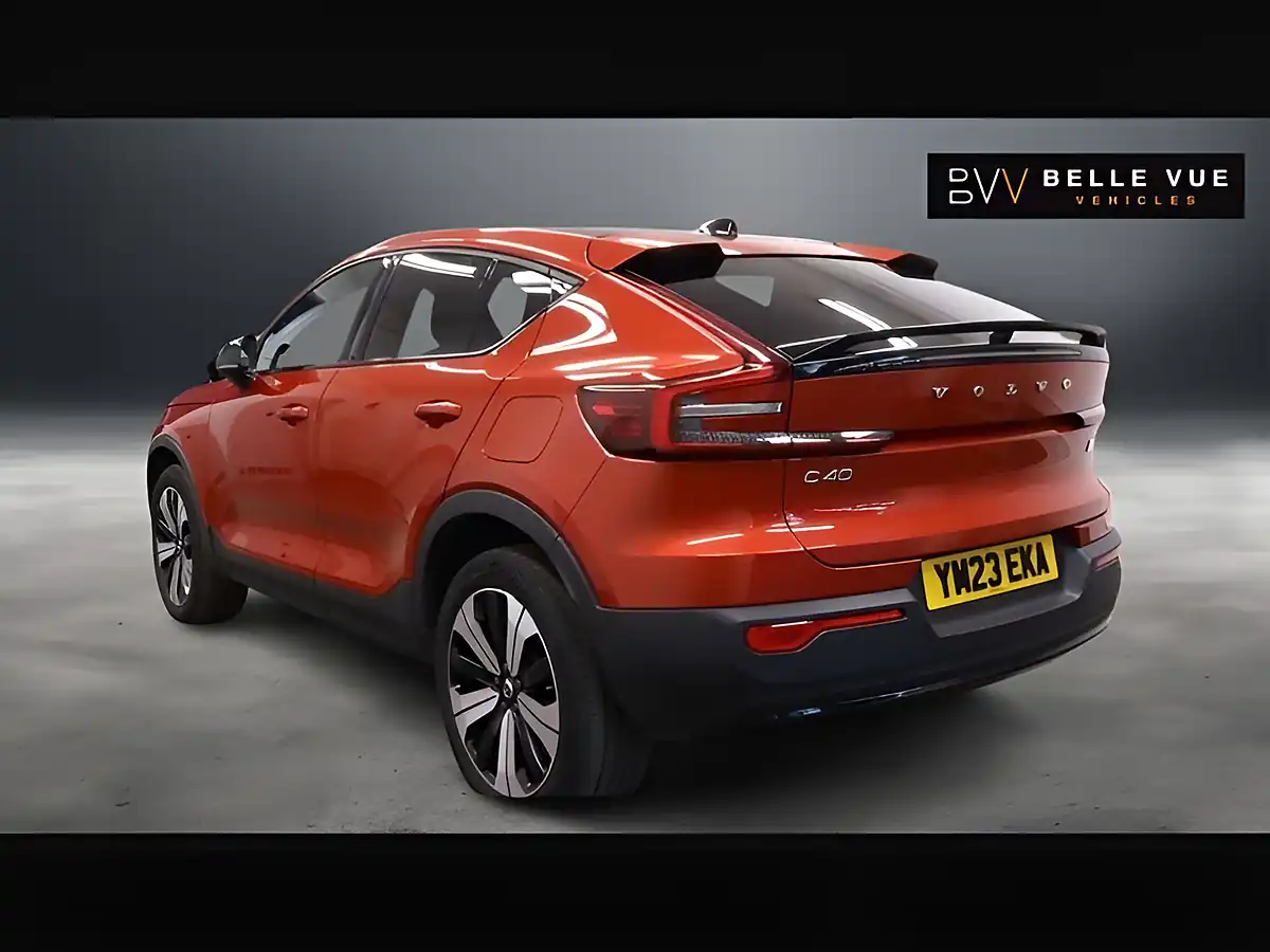 Used 2023 Volvo C40 Core Fusion Red - Interior and Exterior details 8