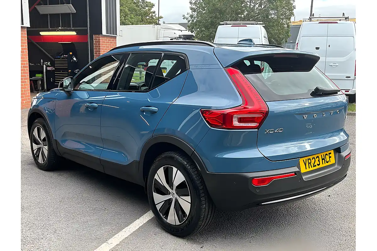 Used 2023 Volvo XC40 Plus Dark Fjord Blue - Interior and Exterior details 5