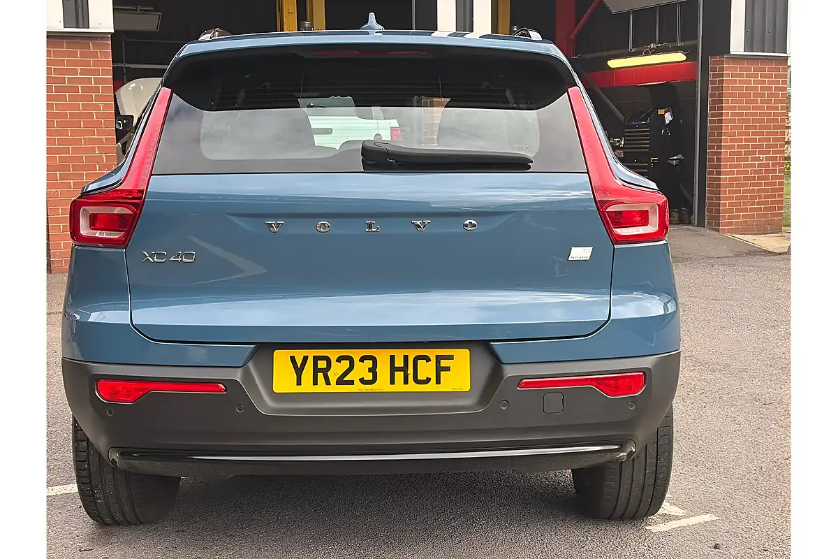Used 2023 Volvo XC40 Plus Dark Fjord Blue - Interior and Exterior details 6