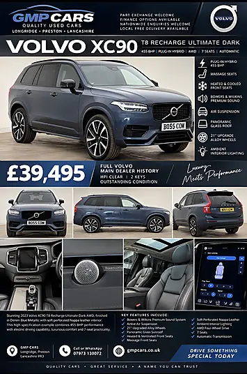 2023 Volvo XC90 T8 Ultimate Dark