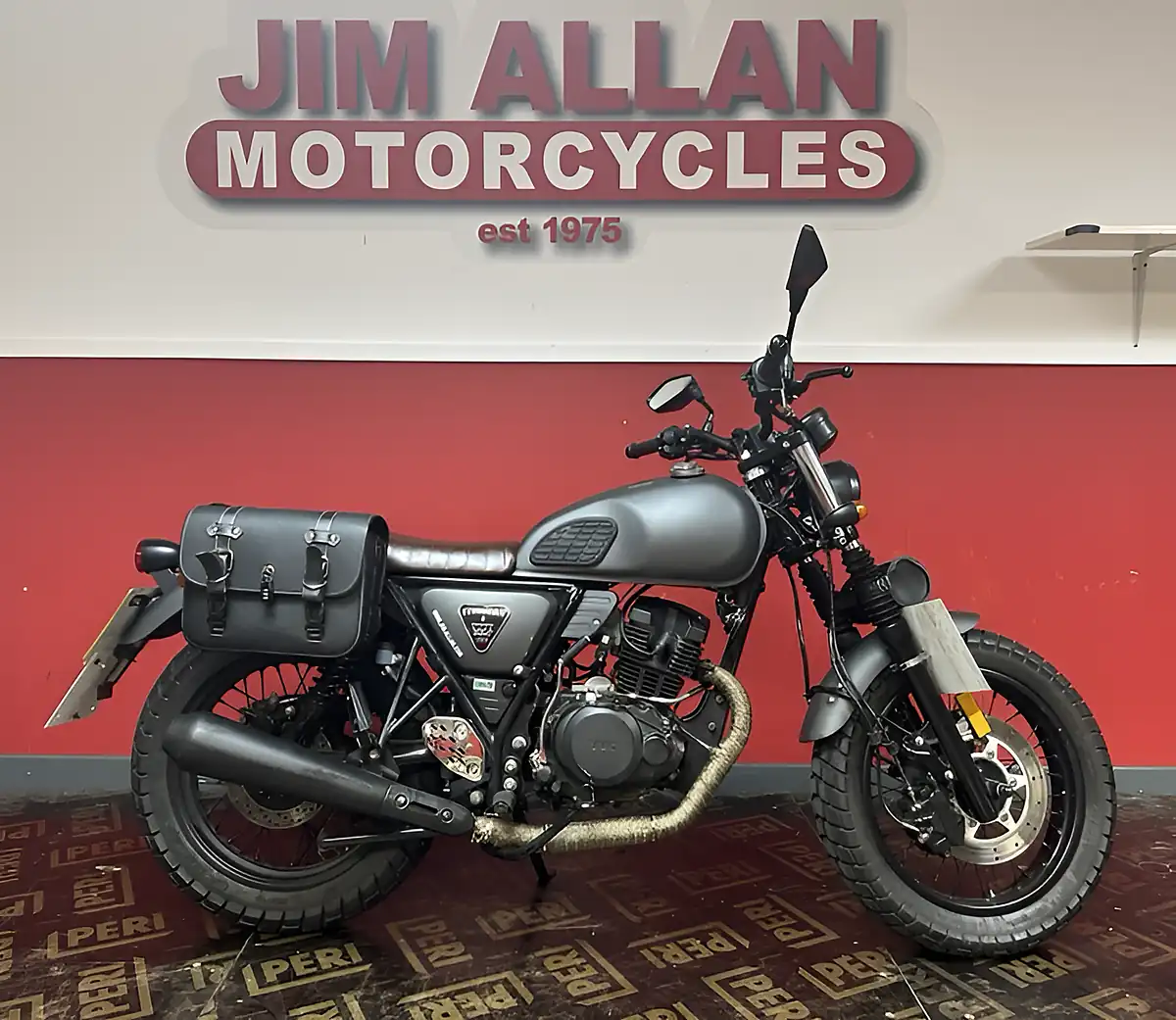 Used 2023 Wk Bikes Scrambler 125 Grey - Front View
