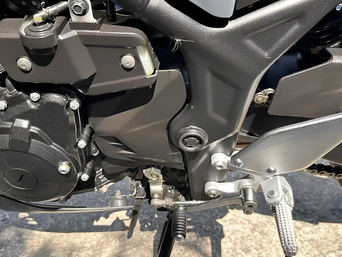 Used 2023 Yamaha MT-03 MTN320-A Grey - Interior and Exterior details 18