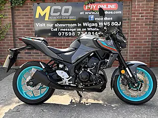 Used 2023 Yamaha MT-03 MTN320-A Grey - Interior and Exterior details 20