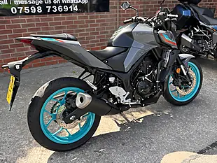 Used 2023 Yamaha MT-03 MTN320-A Grey - Interior and Exterior details 4