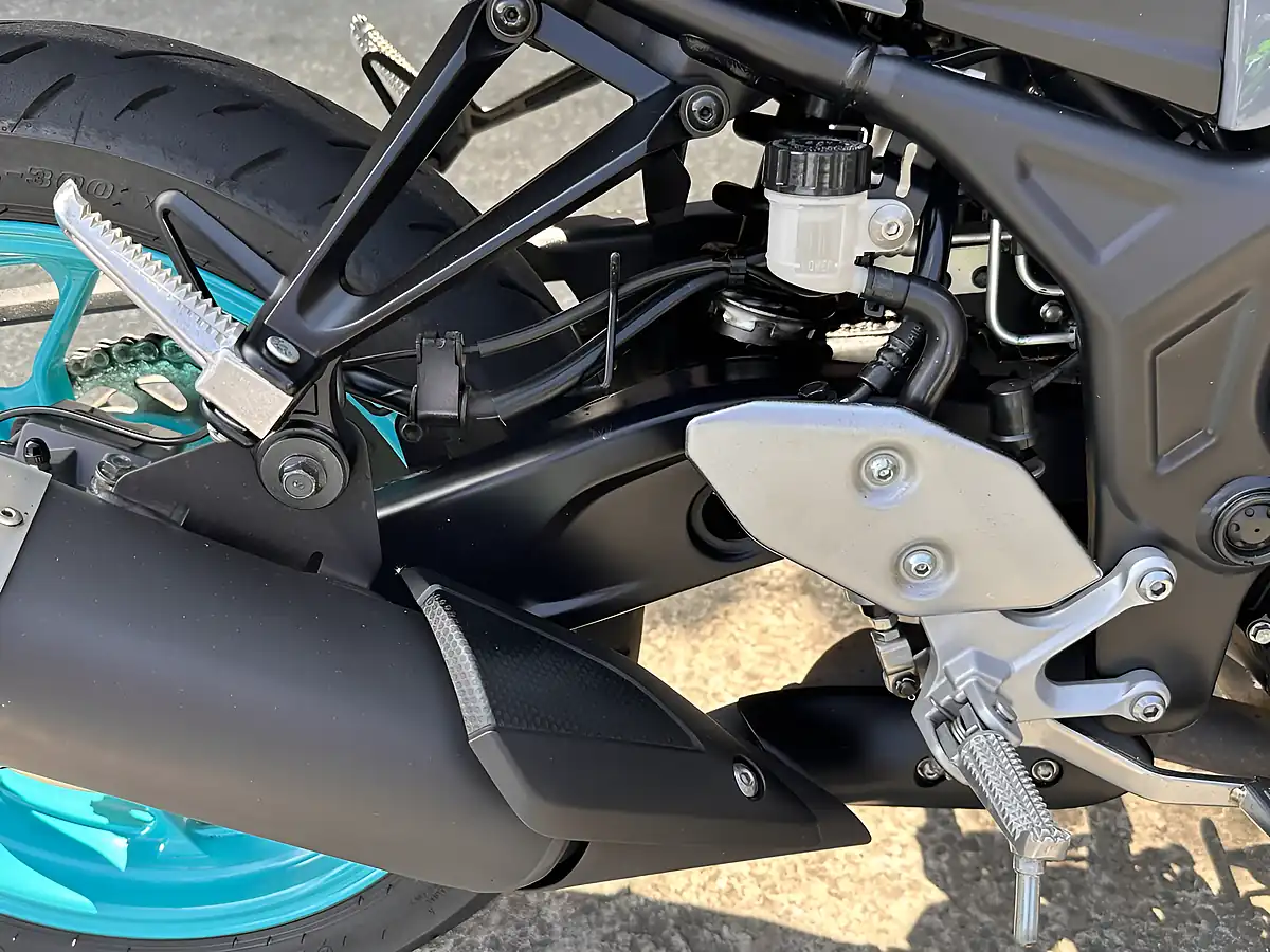 Used 2023 Yamaha MT-03 MTN320-A Grey - Interior and Exterior details 7