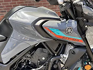 Used 2023 Yamaha MT-03 MTN320-A Grey - Interior and Exterior details 8