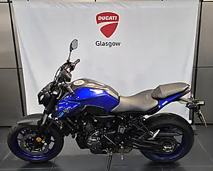 Used 2023 Yamaha MT-07 Abs Blue - Interior and Exterior details 2