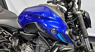 Used 2023 Yamaha MT-07 Abs Blue - Interior and Exterior details 6