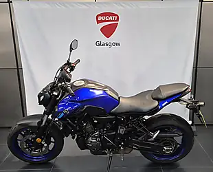 Used 2023 Yamaha MT-07 Abs Blue - Interior and Exterior details 2
