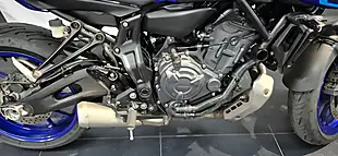Used 2023 Yamaha MT-07 Abs Blue - Interior and Exterior details 4