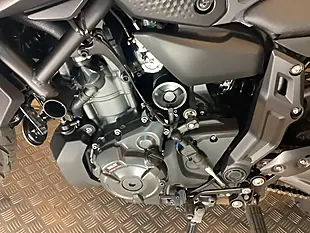 Used 2023 Yamaha Mt Hyper-Naked Grey - Interior and Exterior details 11
