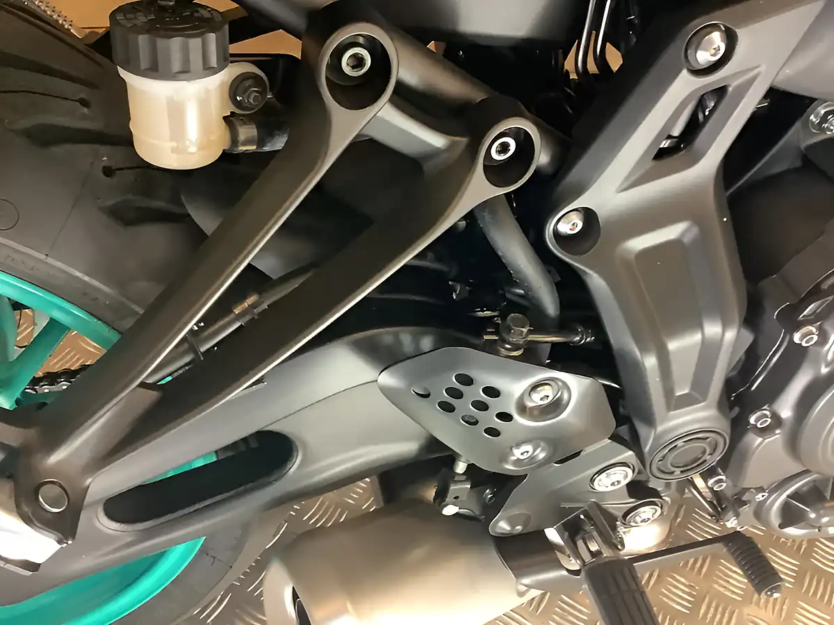 Used 2023 Yamaha Mt Hyper-Naked Grey - Interior and Exterior details 12