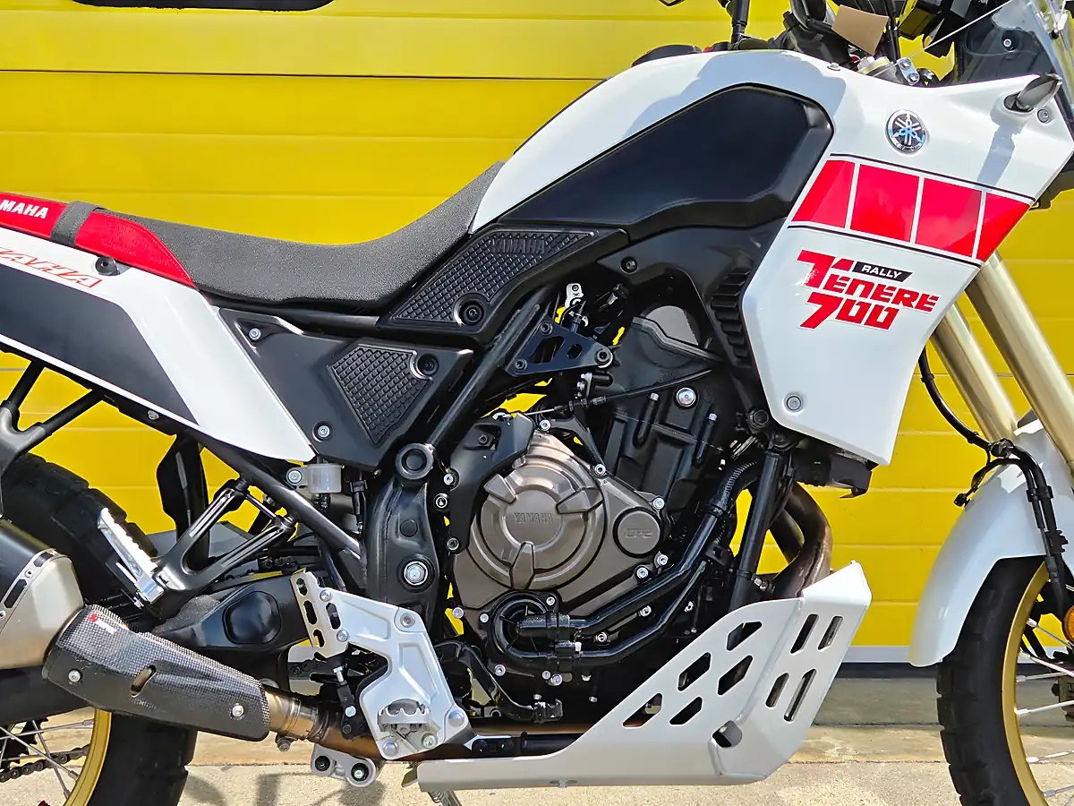 Used 2023 Yamaha Tenere 700 Rally White - Interior and Exterior details 10