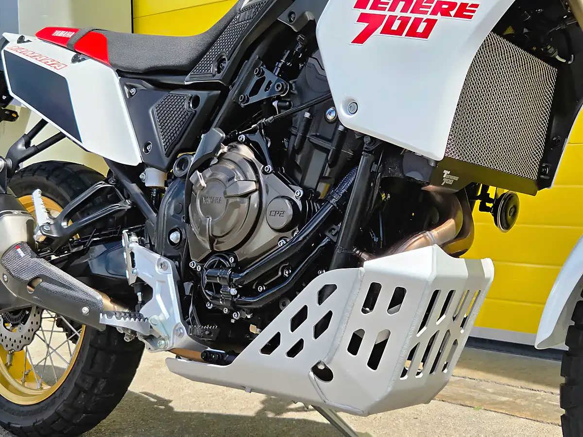 Used 2023 Yamaha Tenere 700 Rally White - Interior and Exterior details 11