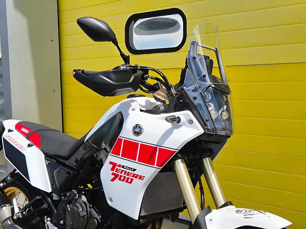 Used 2023 Yamaha Tenere 700 Rally White - Interior and Exterior details 12