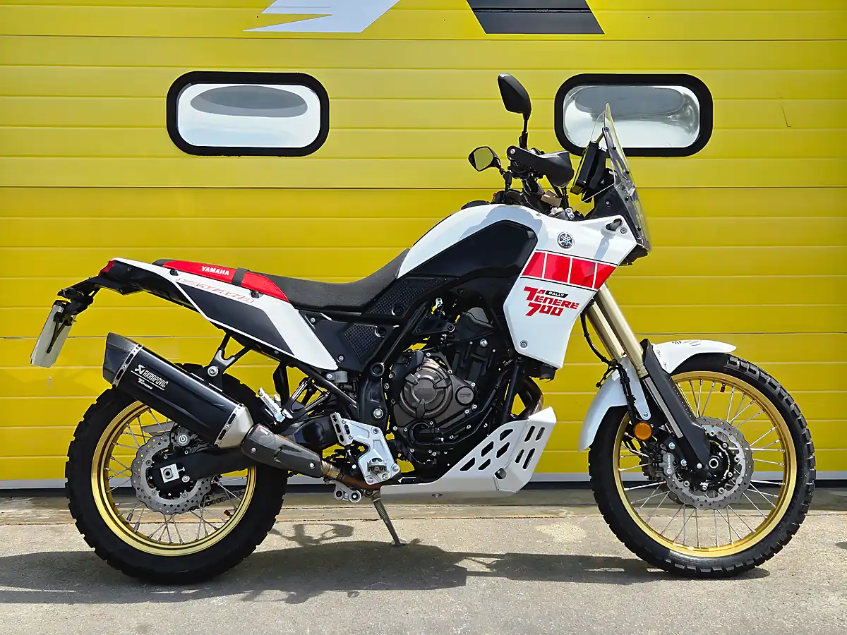 Used 2023 Yamaha Tenere 700 Rally White - Interior and Exterior details 2