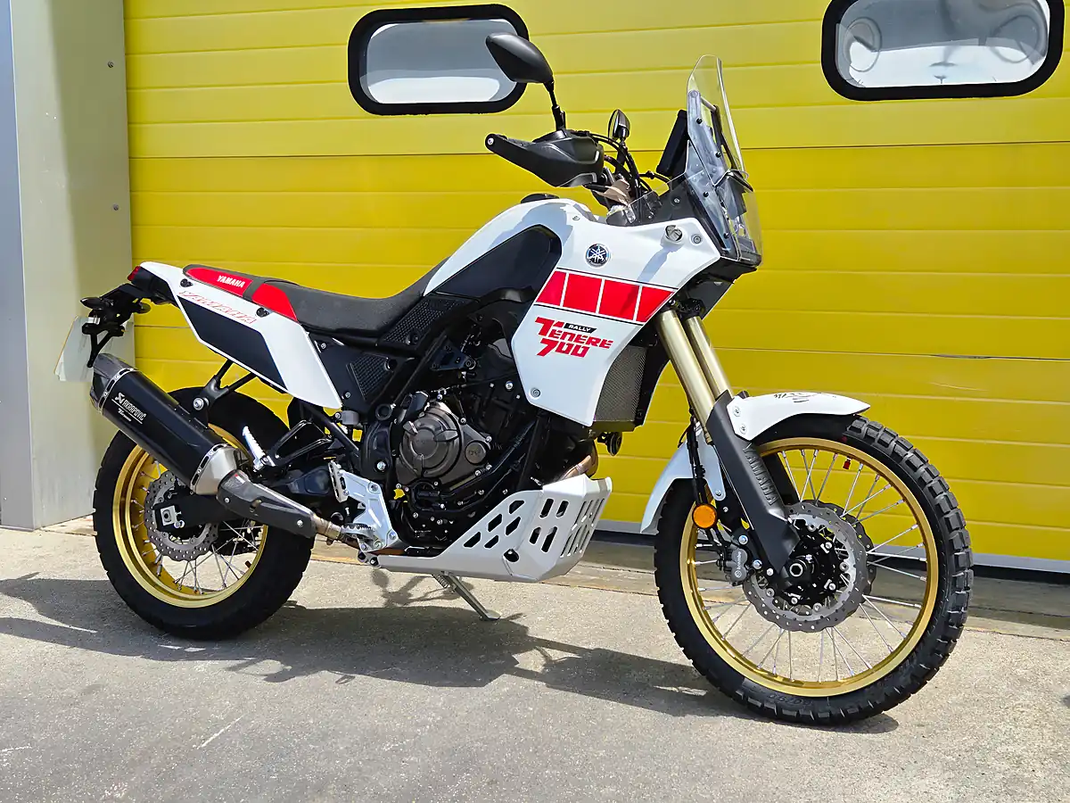 Used 2023 Yamaha Tenere 700 Rally White - Interior and Exterior details 3