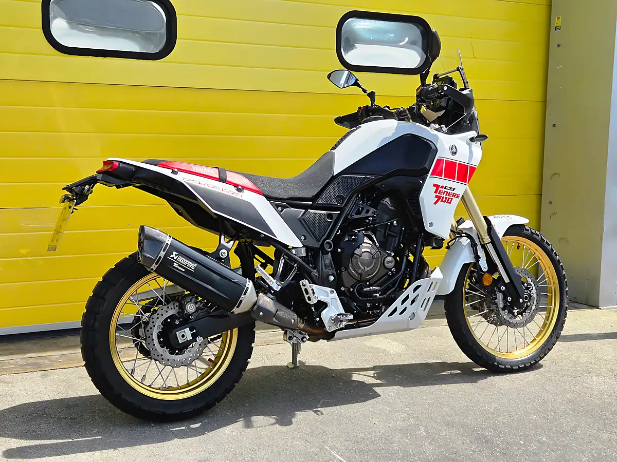 Used 2023 Yamaha Tenere 700 Rally White - Interior and Exterior details 4