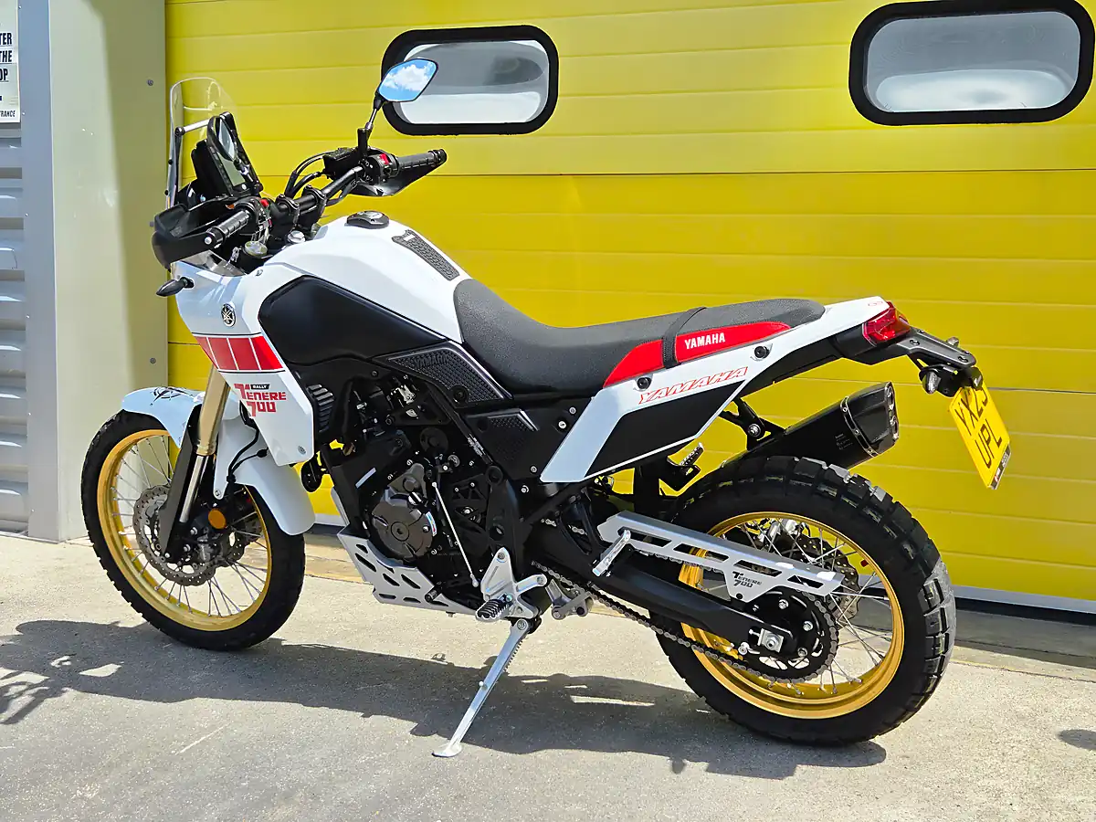 Used 2023 Yamaha Tenere 700 Rally White - Interior and Exterior details 6