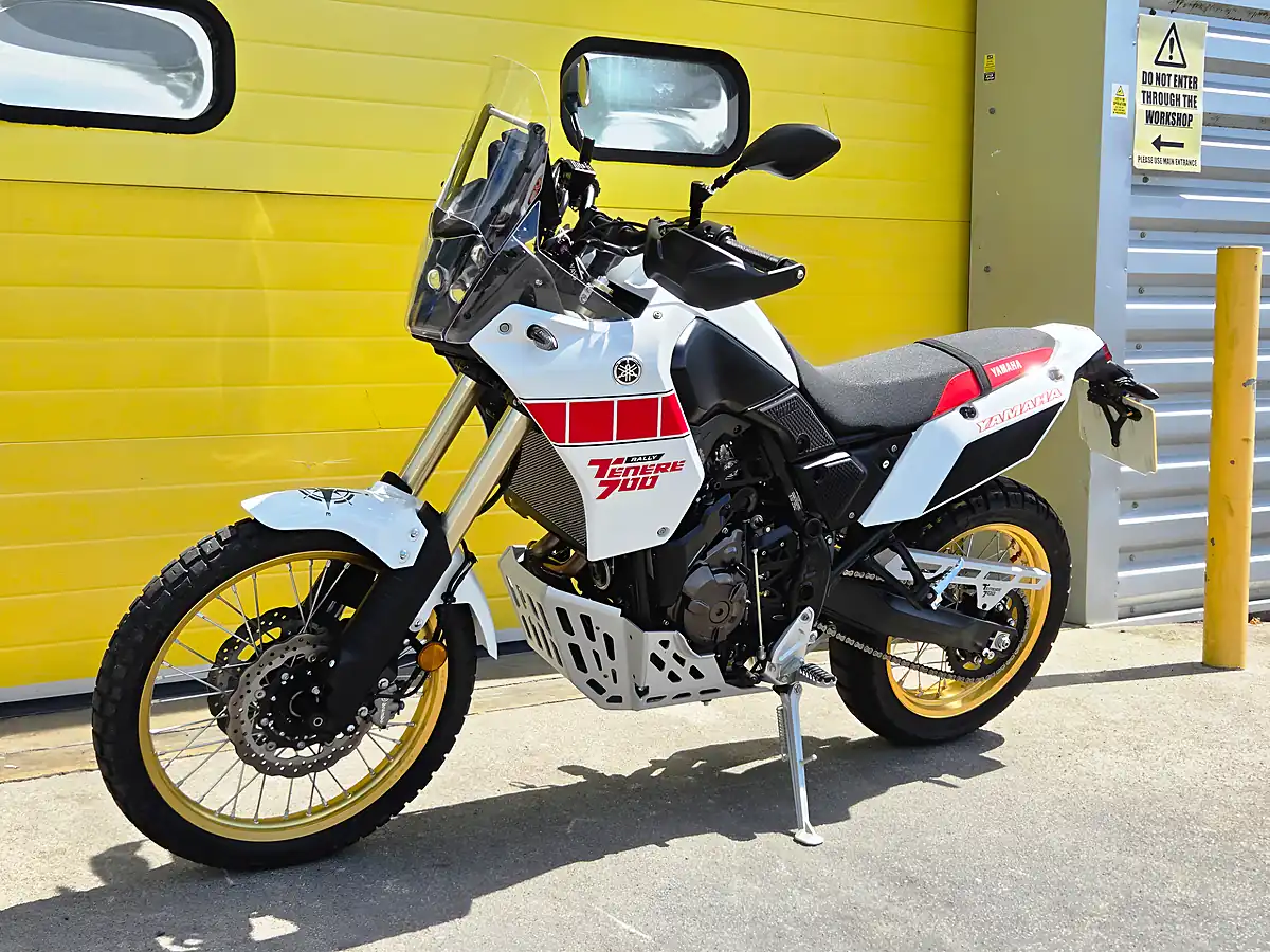 Used 2023 Yamaha Tenere 700 Rally White - Interior and Exterior details 7