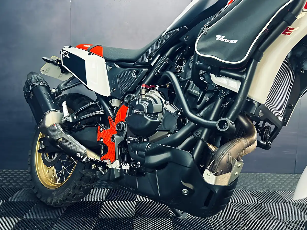 Used 2023 Yamaha Tenere 700 Rally White - Interior and Exterior details 10