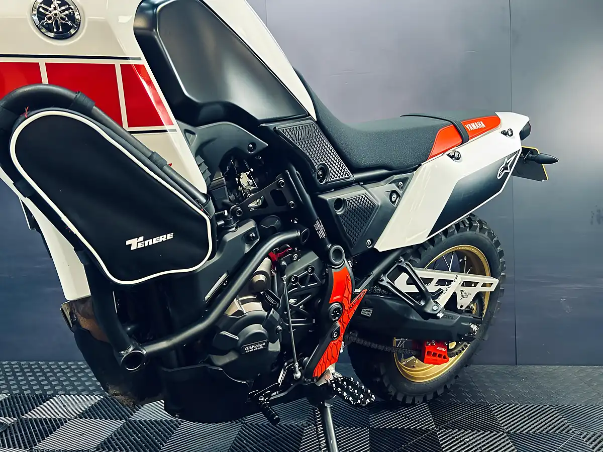 Used 2023 Yamaha Tenere 700 Rally White - Interior and Exterior details 11