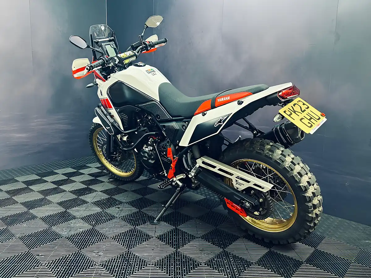 Used 2023 Yamaha Tenere 700 Rally White - Interior and Exterior details 14