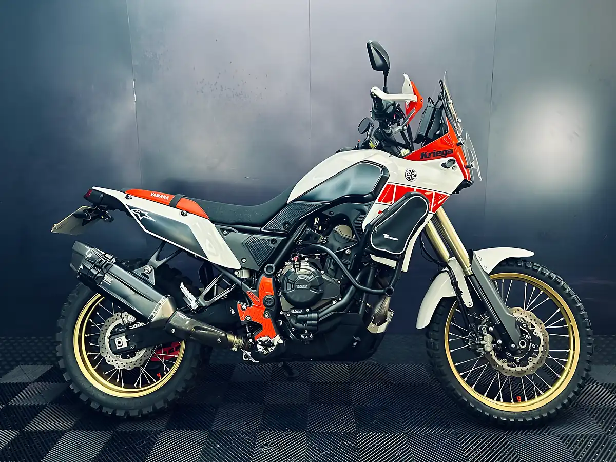 Used 2023 Yamaha Tenere 700 Rally White - Interior and Exterior details 2