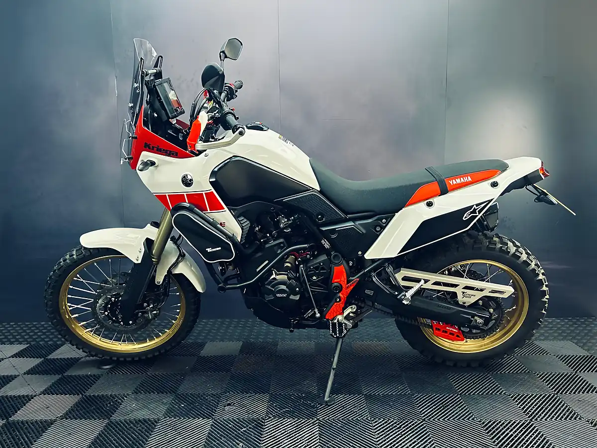Used 2023 Yamaha Tenere 700 Rally White - Interior and Exterior details 3