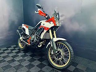 Used 2023 Yamaha Tenere 700 Rally White - Interior and Exterior details 4