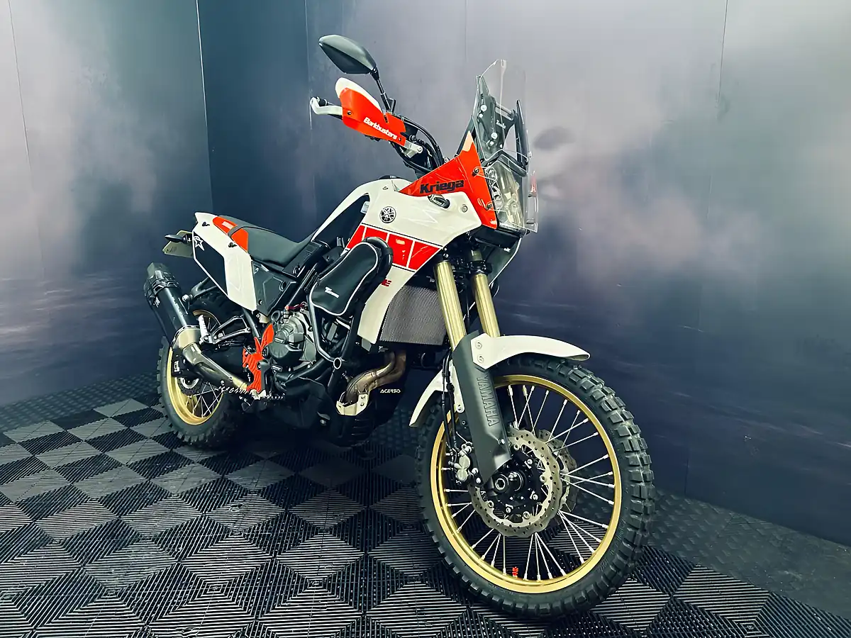 Used 2023 Yamaha Tenere 700 Rally White - Interior and Exterior details 4